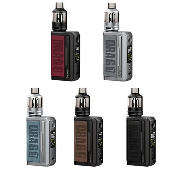 Voopoo Drag 3 117W Kit + 2x18650 Batteries