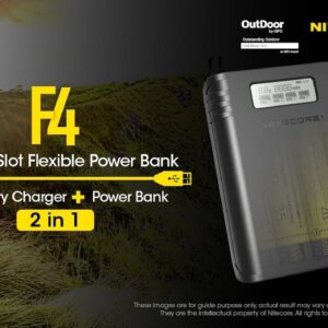 Nitecore F4-4Slot Charger & Power Bank