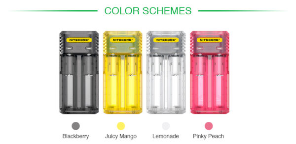 Nitecore Q2 2Slot 2A Charger